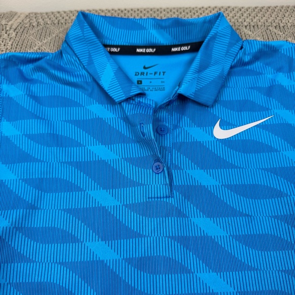 Nike Women’s Golf Blue Performance Sleeveless Polo Shirt ~ Small - Picture 2 of 13